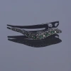 New three-toothed hairpin, hair clipper, water diamond, long hair clipper, duckbill clipper, women's hair accessory and headwear factory direct sales details Picture